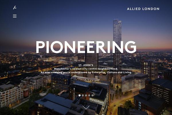 alliedlondon.com site used Allied