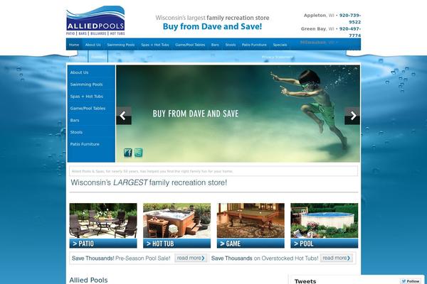 alliedpools.com site used Alliedpools