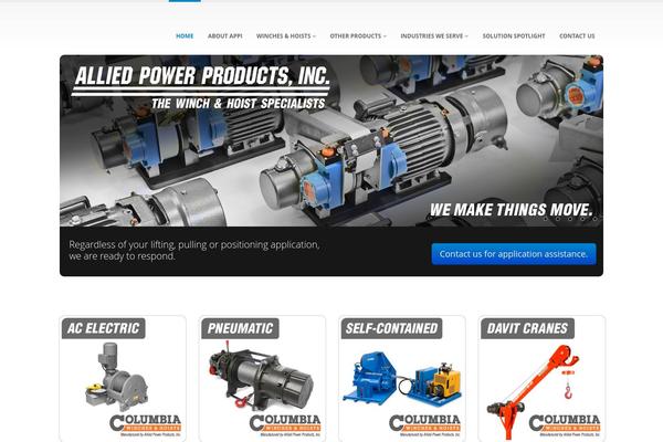 alliedpower.com site used Boundless