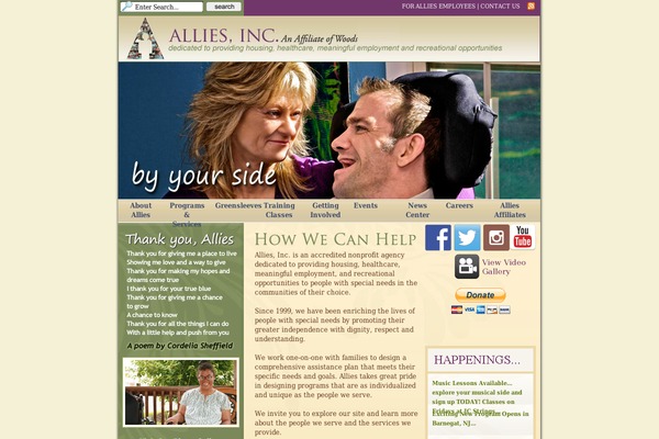 alliesnj.org site used Allies