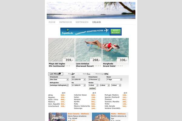 Headway theme site design template sample