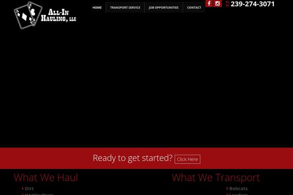 allinhaulingllc.com site used Visualrealm