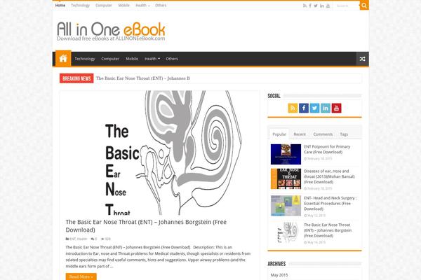 allinoneebook.com site used Allinoneebook