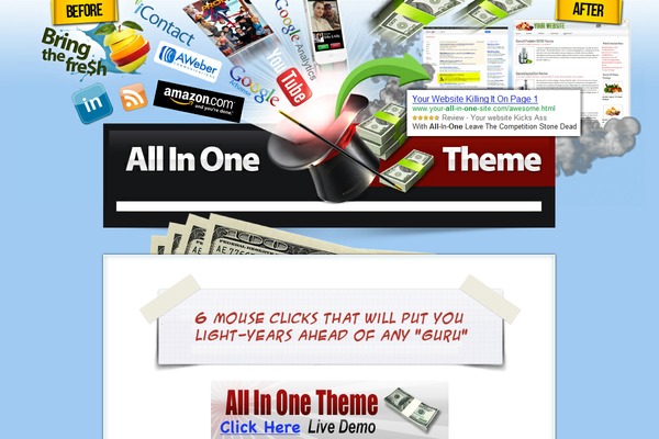 Envo eCommerce theme site design template sample