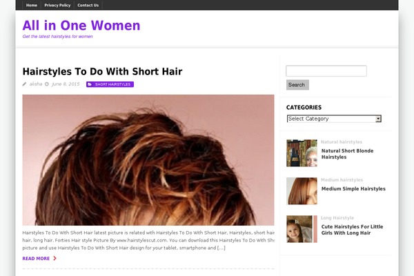 allinonewoman.com site used Bonspaper