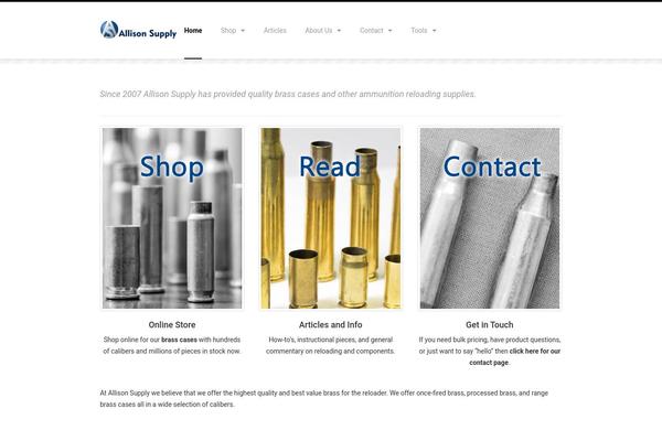 allisonsupply.com site used Outright