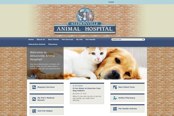 allisonvilleanimalhospital.com site used Webster1