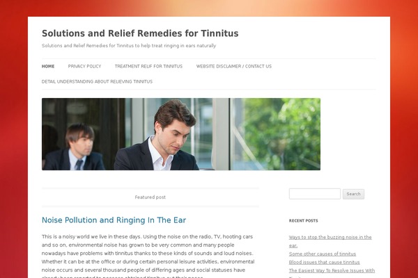 Twenty Twelve theme site design template sample
