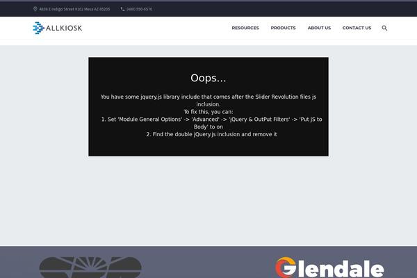 allkiosk.com site used TheGem