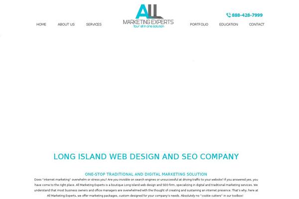 allmarketingexperts.com site used Haxon-child-theme