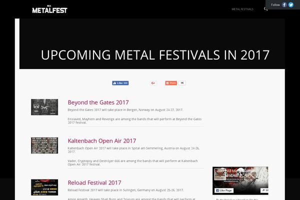 allmetalfest.com site used Amf2015