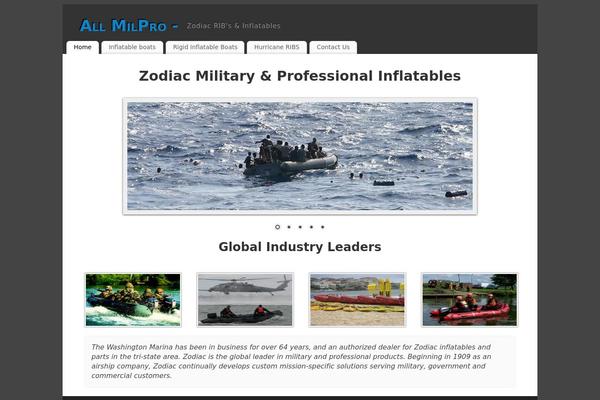 allmilpro.com site used Mantra