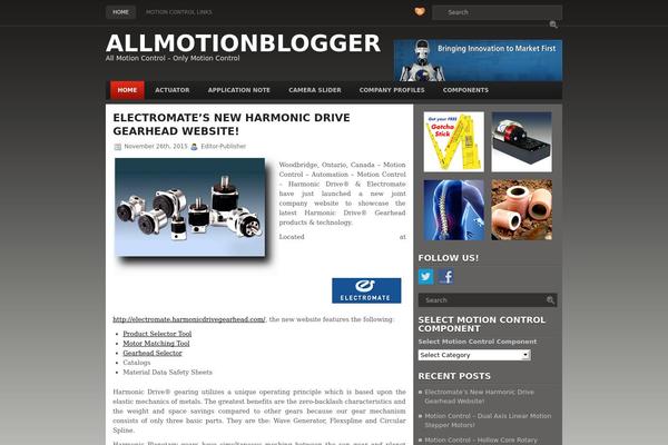 allmotionblogger.com site used Redpoint