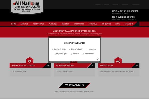 allnationsdriving.ca site used Allnationsdriving