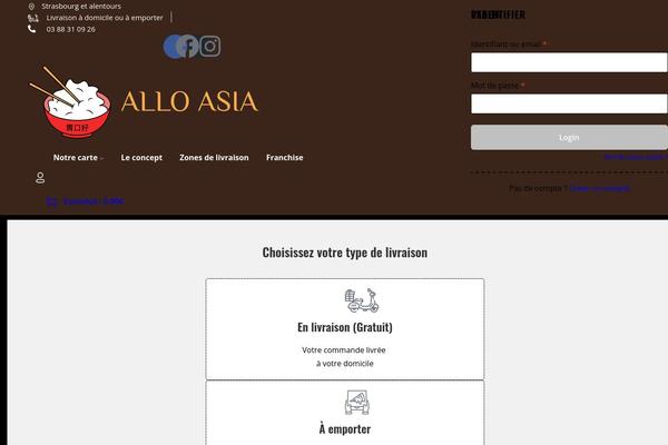 alloasia.fr site used Piizalian-child