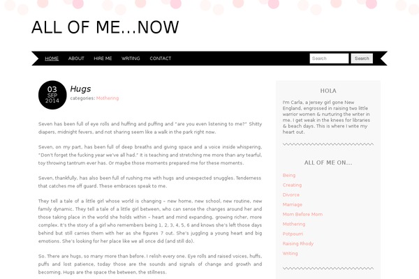 Adelle theme site design template sample