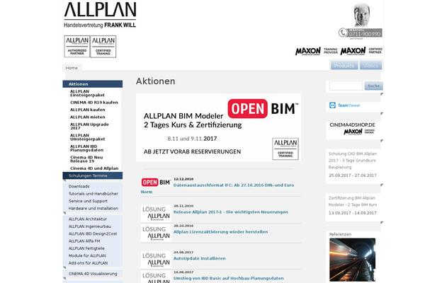 allplan.net site used Allplan2013