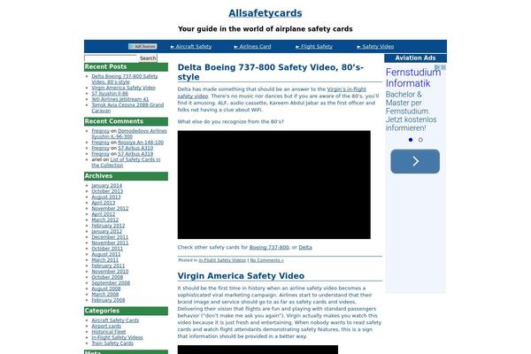 allsafetycards.com site used Bluesense