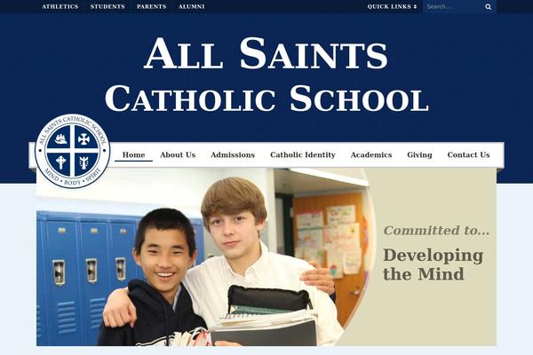 allsaintscs.com site used Ascs