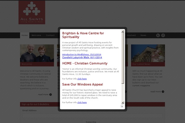 allsaintshove.org site used Allsaints