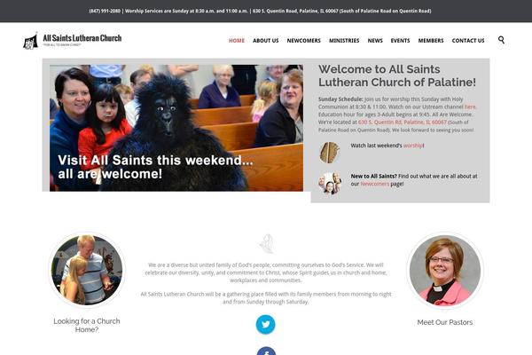 Church and Event theme site design template sample