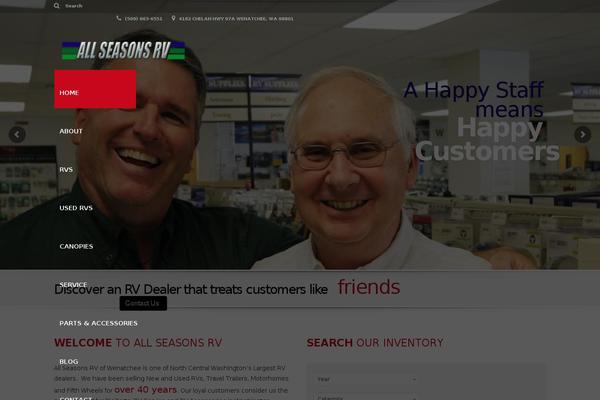 allseasonsrvsales.com site used Automotive Car Dealership Business WordPress Theme