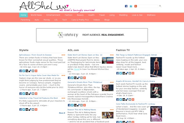 allsheluv.com site used Onenews Premium