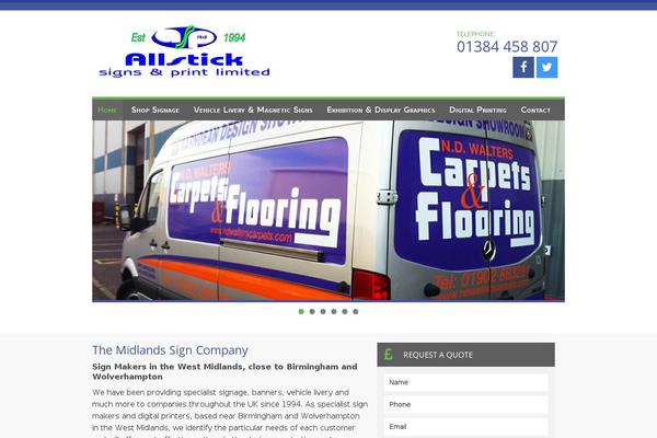 allstickdecals.com site used Allstick