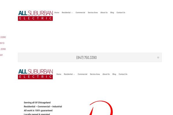Divi Child theme site design template sample