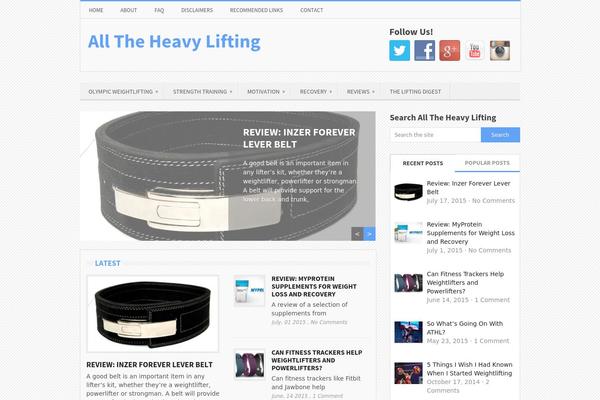 alltheheavylifting.com site used Emerald