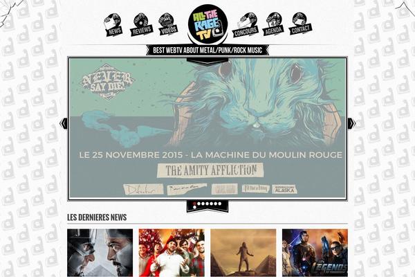 alltheragetv.com site used Atrtv