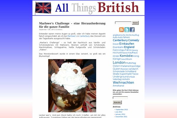 british theme websites examples