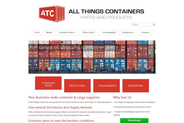 allthingscontainers.com.au site used Allthingscontainers