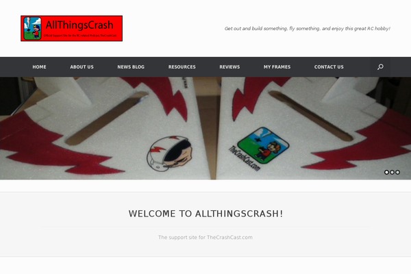 Vantage theme site design template sample