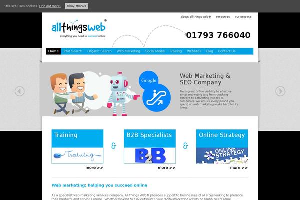 Site using Strong Testimonials plugin