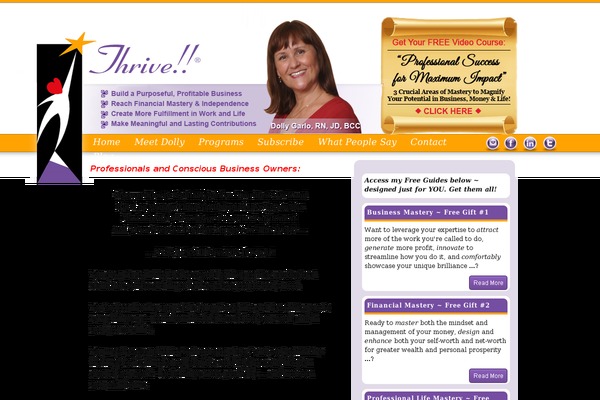 Thesis 1.7 theme site design template sample