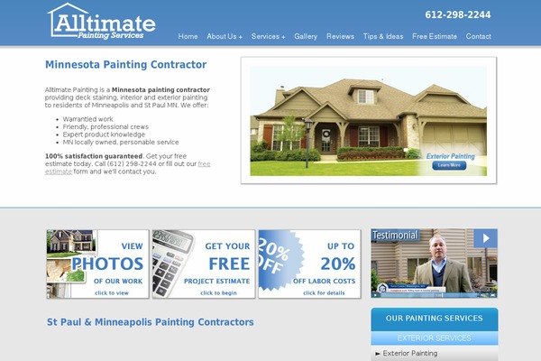 alltimatepainting.com site used Alltimate