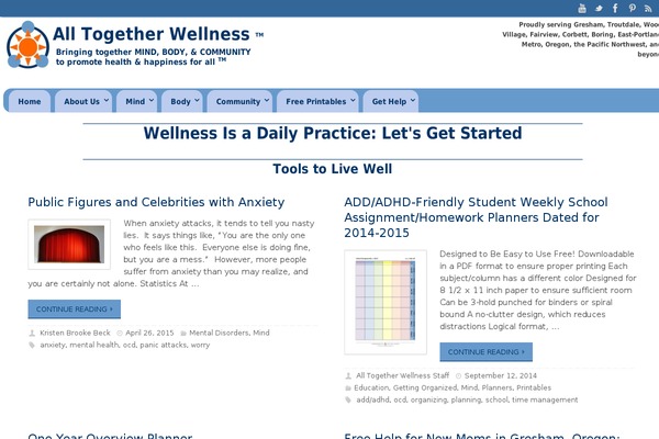 Tempera theme site design template sample