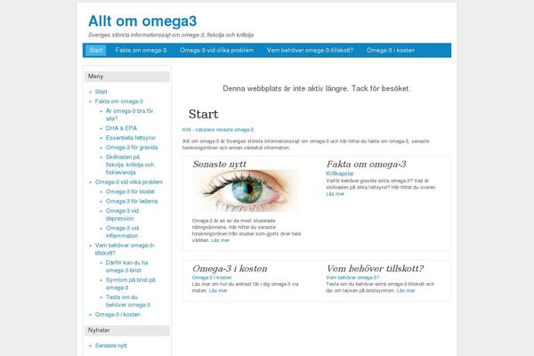alltomomega3.se site used Alltomomega3