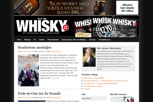 alltomwhisky.se site used Aow