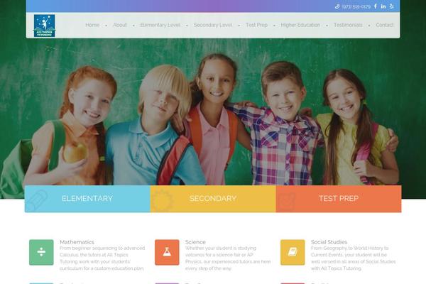 Babykids theme site design template sample