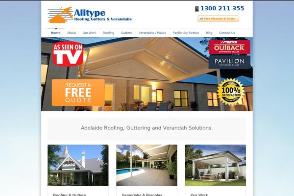 alltyperoofing.com.au site used Alltype