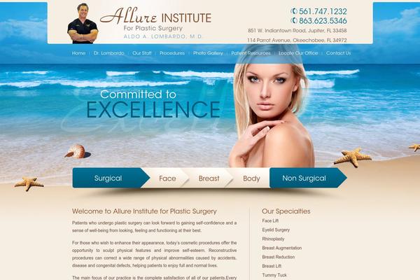allureplasticsurgery.com site used Allureplasticsurgery.com