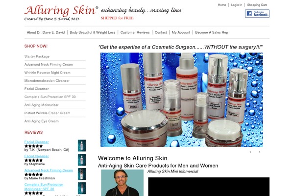 alluringskin.net site used Alluringskin