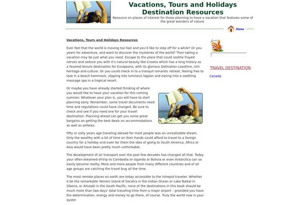 allvacationtour.com site used Juliacontent6.1