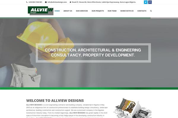 allviewdesign.com site used Avtheme
