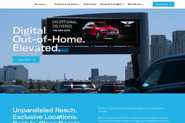 allvision.com site used Allvision-website