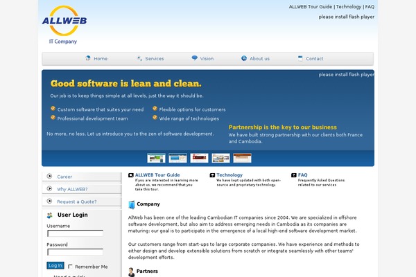 allweb.com.kh site used Allweb