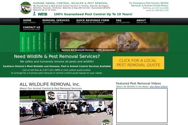 allwildlife.ca site used Allwildlife