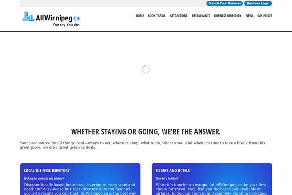 allwinnipeg.ca site used Winnipeg